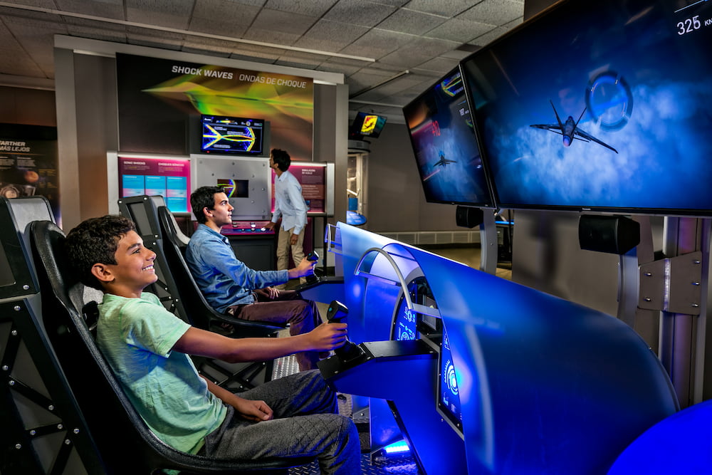 Greensboro Science Center Plane Exhibition
