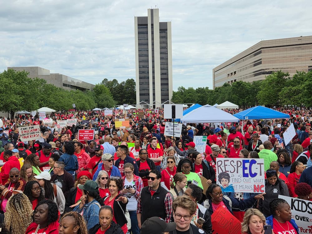 Rally in Raleigh