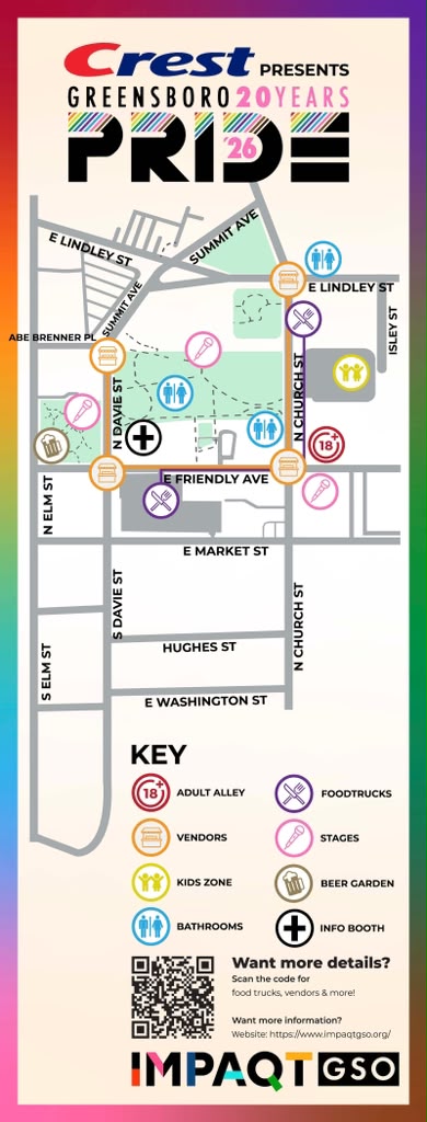 Pride Parade Map